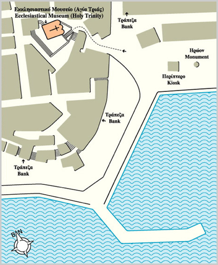 Ecclesiastical Museum of Milos - Location Map & Directions